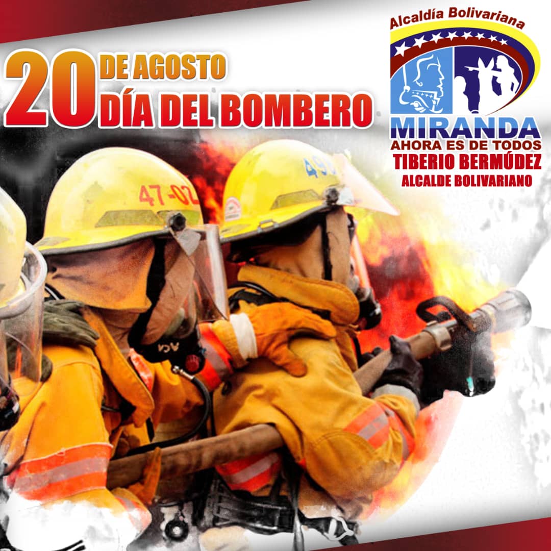 #diadelbombero #jueves #quedateencasa Felicito a las mujeres y hombres de Azul, quienes con vocación y entrega, en éstos tiempos,  han demostrado más que nunca un profundo amor al prójimo; Feliz Día del Bombero! <a href="/NicolasMaduro/">Nicolás Maduro</a> @OmarPrietoGob <a href="/taniapsuv/">Tania Valentina Díaz</a>