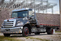 TowTimesMag's tweet photo. Take a chance – Imagine yourself behind the wheel of this @HINOTRUCKSUSA 258 chassis truck with a @millerind Century 12-Series LCG. Tickets are $10 each, with multi-ticket discount. BUY ticket(s) at https://t.co/91J356rerO. Drawing is set for October 24 at 3 pm. #PWOF https://t.co/ZoLhy6Xp54
