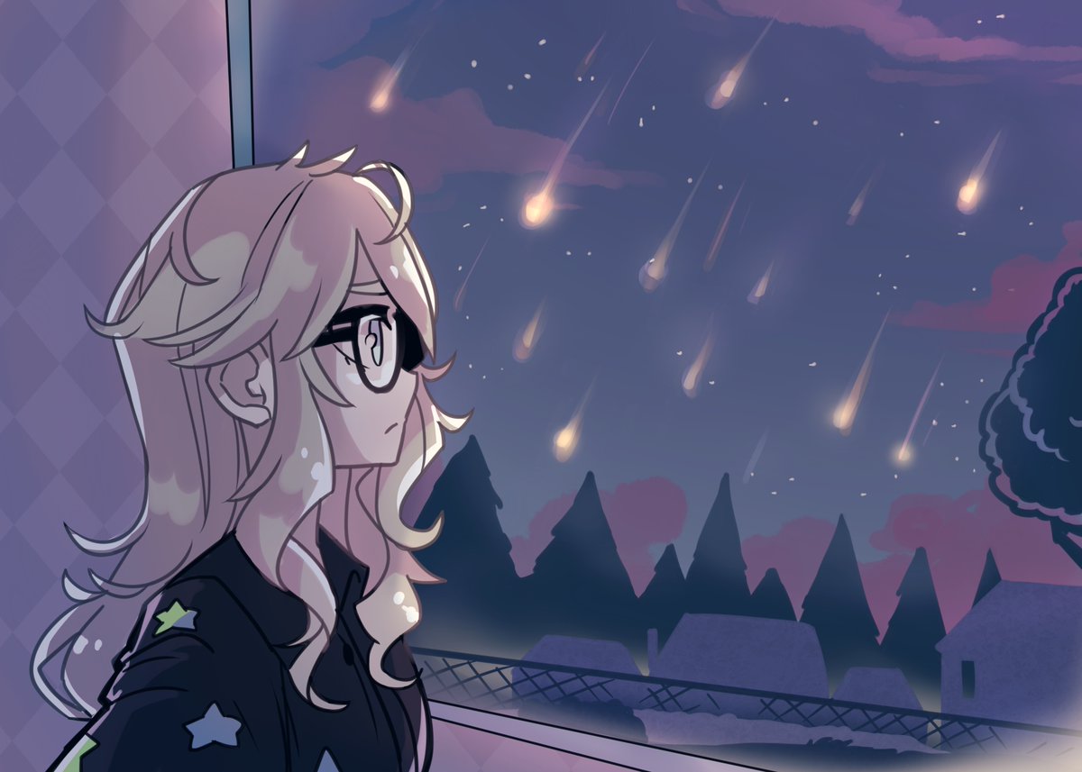 CRC_Luna's tweet image. The stars are falling.