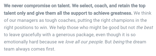 Another fan of the boys in metal sent me this - Revolut’s overview of their culture - and it’s got more red flags than a Maoist May Day parade. Let's take a look...  https://www.revolut.com/our-culture&nbsp;They’re at pains to remind you how much they love detail. And italics. They  italics.