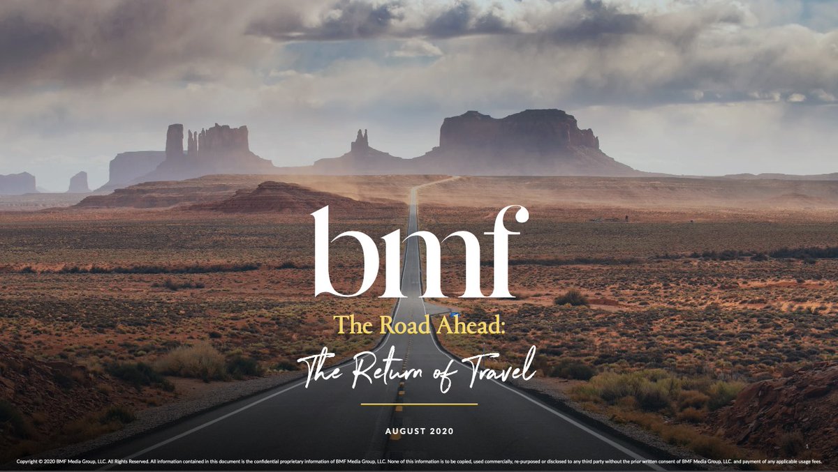 How can brands plan for the future of travel? Take a look at our recovery flight paths &amp; recommended road maps for travel, tourism, and hospitality industries. Read our white paper. #wearebmf cloud.bmfmedia.com/index.php/s/sj…