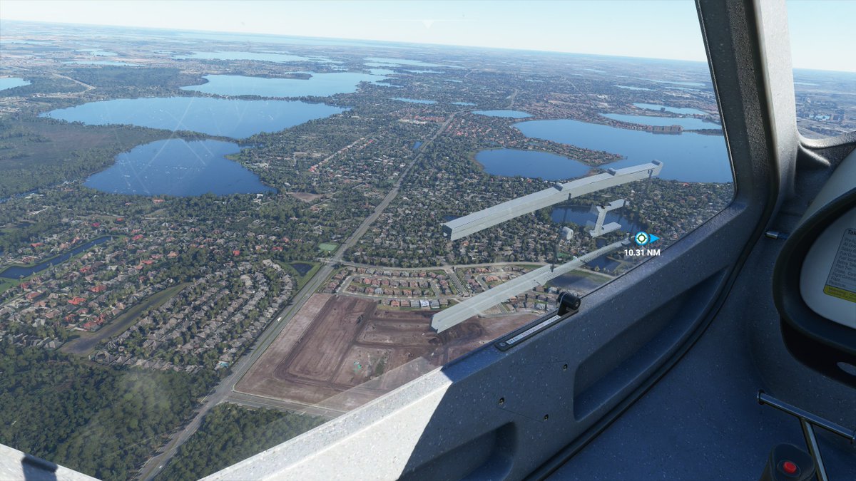 Jeff_J5Films's tweet photo. From what I've found the ground scenery looks amazing as long as you stay above 1000ft, anything below that and you start to really notice the lack of detail. Which TBH is perfectly fine, it's a FLIGHT simulator.
This is with ultra settings but scaling is only 100.
#MSFS #FS202 https://t.co/Y4hdeH66cT