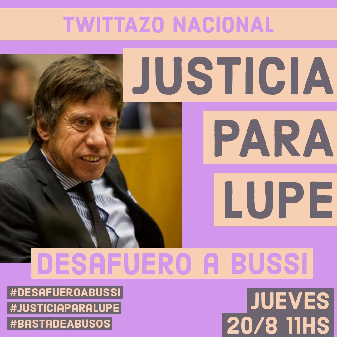 SOSLUPE1's tweet photo. La jueza Ballesteros tiene un plazo de 60 días para reunir los elementos necesarios que demuestren la participación de @ricardobussi en el hecho y pedir el #DesafueroABussi  así es investigado. En caso contrario
la causa queda suspendida hasta que venza su mandato #bastadeabusos https://t.co/Gc8OC1EwGk