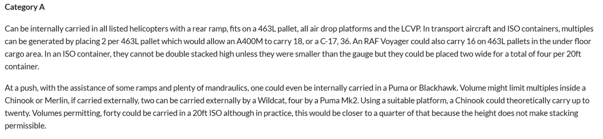 Category A and B, super light/22