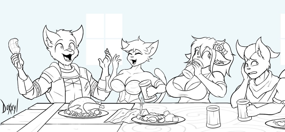 the gang's all here...
WIDE commission for @IronEyes1998, took awhile but I'm happy with how it turned out :>
full can be viewed here! https://t.co/yzqVzI9Dpc