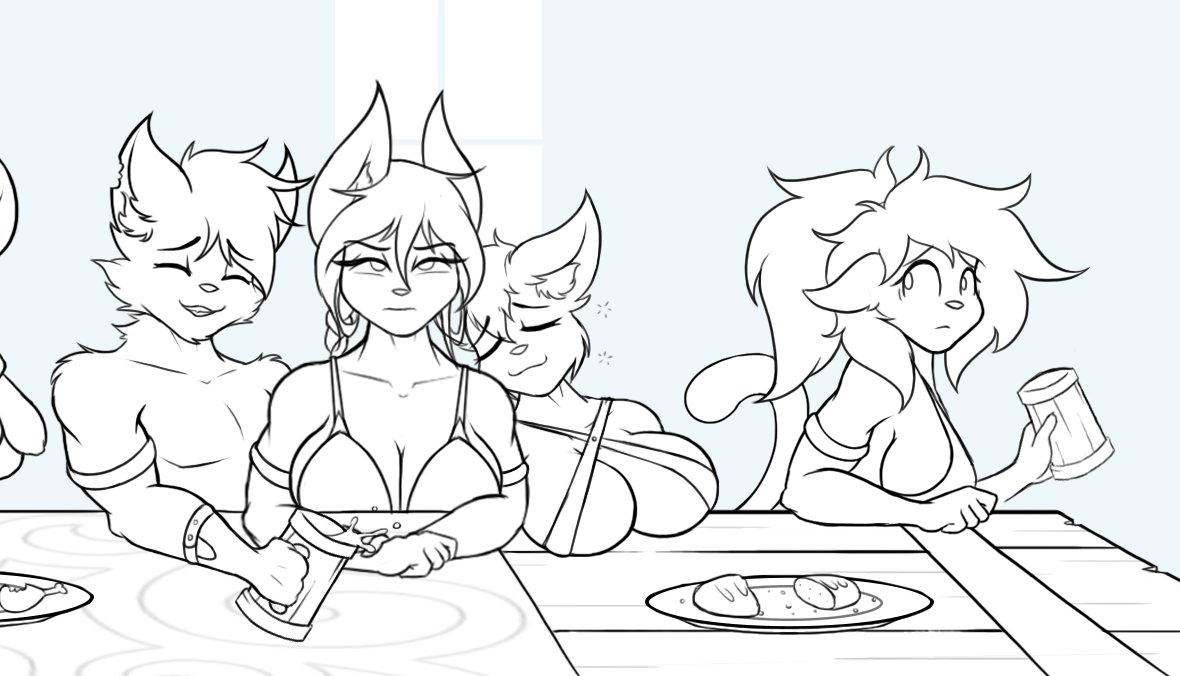 the gang's all here...
WIDE commission for @IronEyes1998, took awhile but I'm happy with how it turned out :>
full can be viewed here! https://t.co/yzqVzI9Dpc
