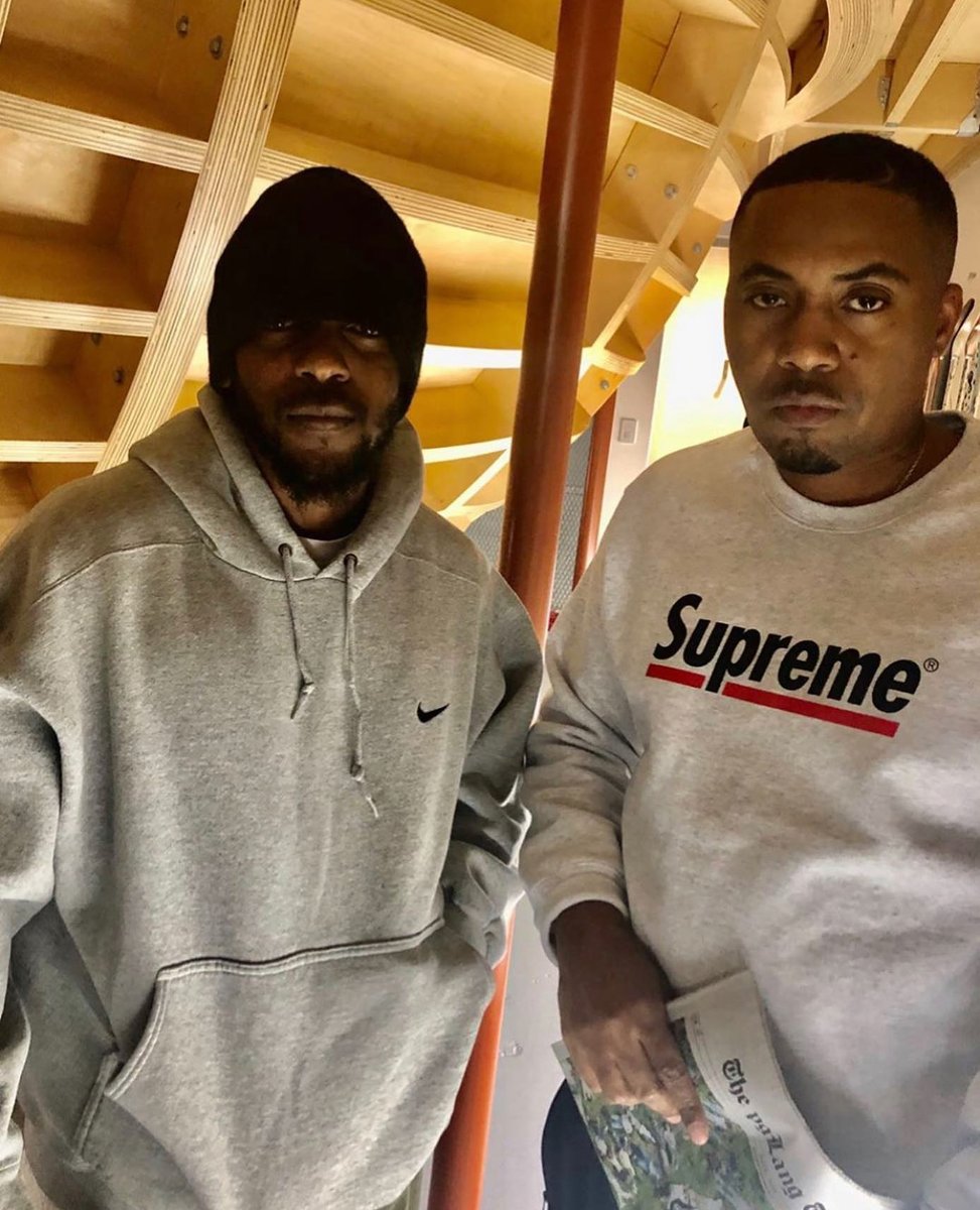 defjam's tweet image. Nas x Kendrick 🔥🔥