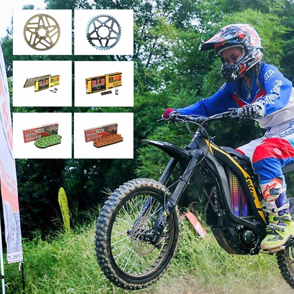 Did you know that we have a range of Chains &amp; Sprockets to fit Sur-Ron bikes available on our website? ⛓⚙️ Check them out here (link also in bio!)  👉 surron.co.uk/collections/ch… 
🏍 #surron #surronbikes #surronebikes #ebikes #electricbikes #electricpower #bikelife #didchain