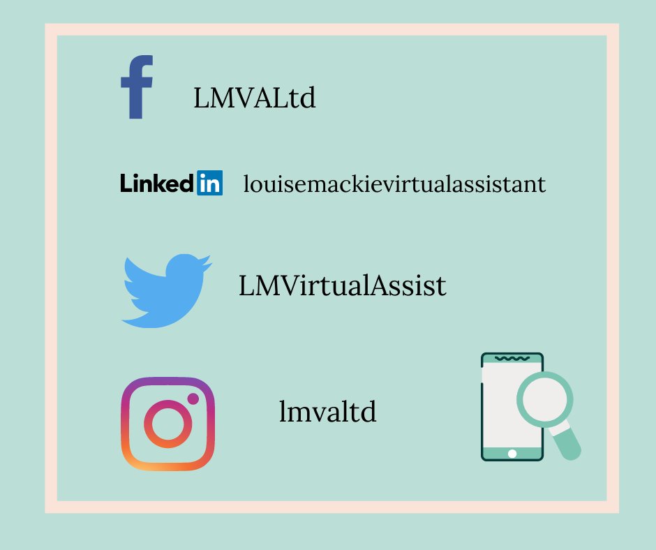 LMVirtualAssist's tweet image. Focusing on the 5 different areas for success mentioned in this week's blog, as well as the other tasks needed in your business, can be time-consuming. If you’re looking for a little extra help and support get in touch!

#VA #Business #Businessupport #admin #success