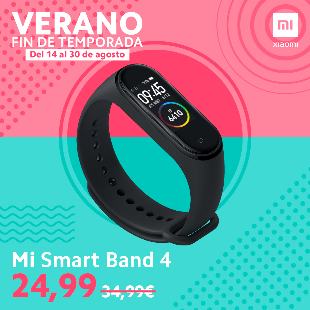 MiStoreSpain's tweet image. ¡Celebra el fin del verano equipándote con estos productos #MiSmartBand4, #MiCompactBluetoothSpeaker2 y #MiSmartProjectorMini! Además, ahora podrás disfrutar de ellos con unos descuentos increíbles. ¡Te esperamos en nuestras tiendas y web!