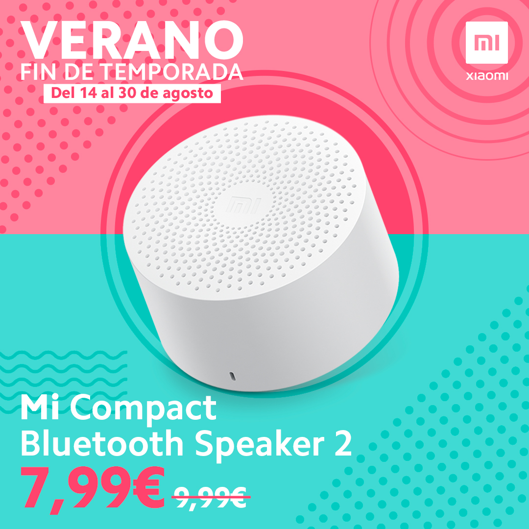 MiStoreSpain's tweet image. ¡Celebra el fin del verano equipándote con estos productos #MiSmartBand4, #MiCompactBluetoothSpeaker2 y #MiSmartProjectorMini! Además, ahora podrás disfrutar de ellos con unos descuentos increíbles. ¡Te esperamos en nuestras tiendas y web!