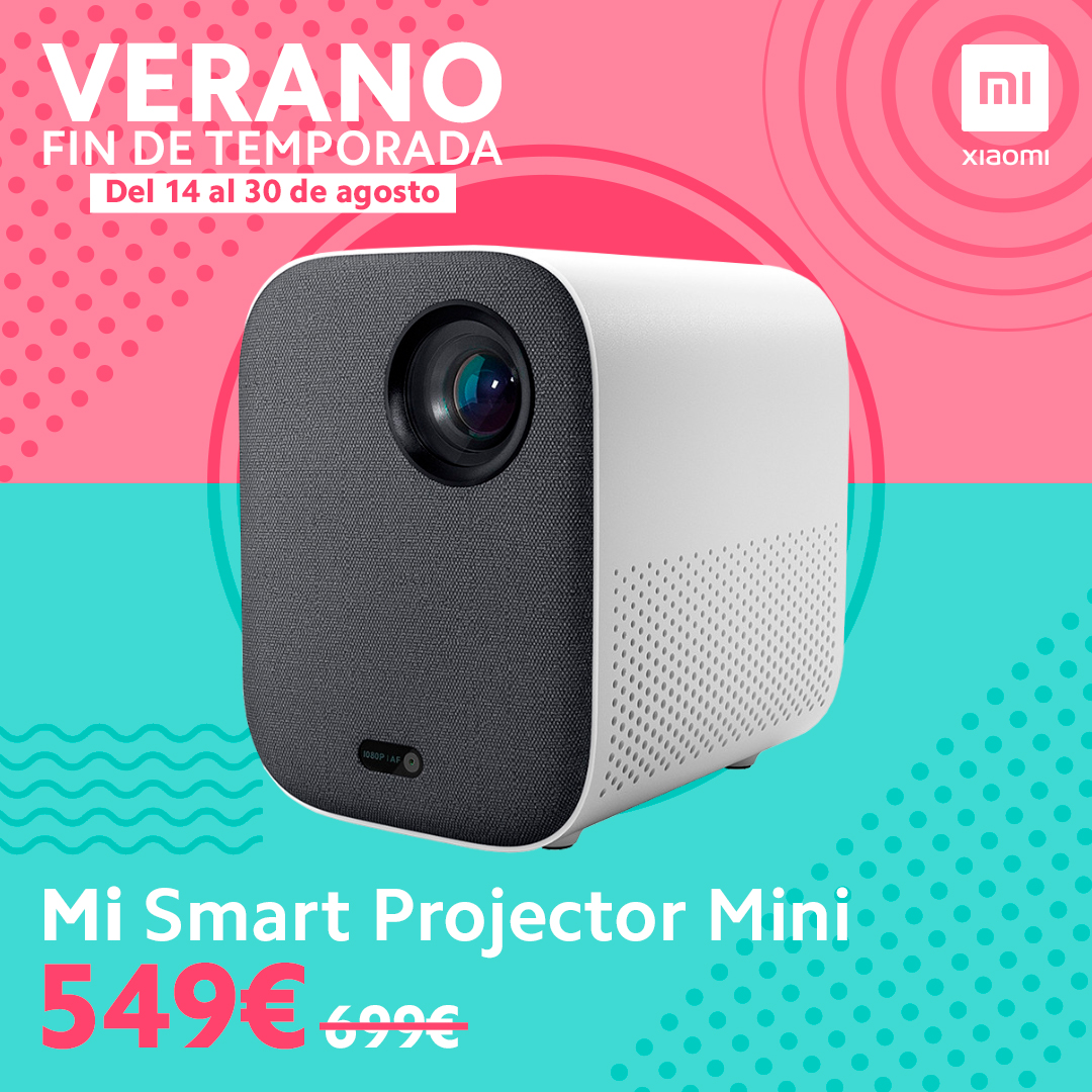 MiStoreSpain's tweet image. ¡Celebra el fin del verano equipándote con estos productos #MiSmartBand4, #MiCompactBluetoothSpeaker2 y #MiSmartProjectorMini! Además, ahora podrás disfrutar de ellos con unos descuentos increíbles. ¡Te esperamos en nuestras tiendas y web!