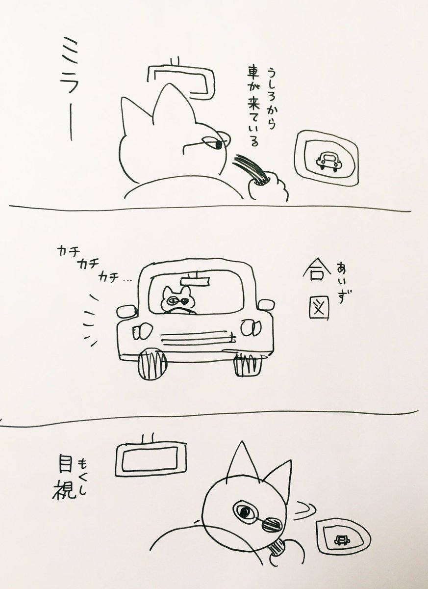 合図=ウインカー 