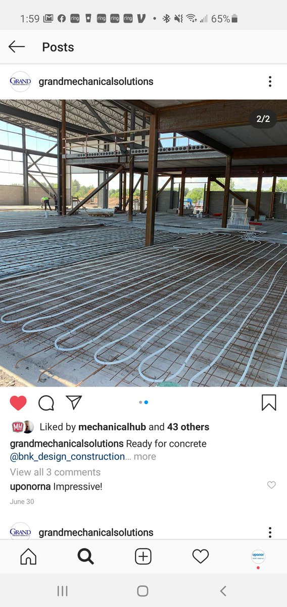 uponor's tweet photo. This is some fantastic work @grandmechanicalsolutions Keep it up! #install #uponorna https://t.co/3J8Jb9IjpD