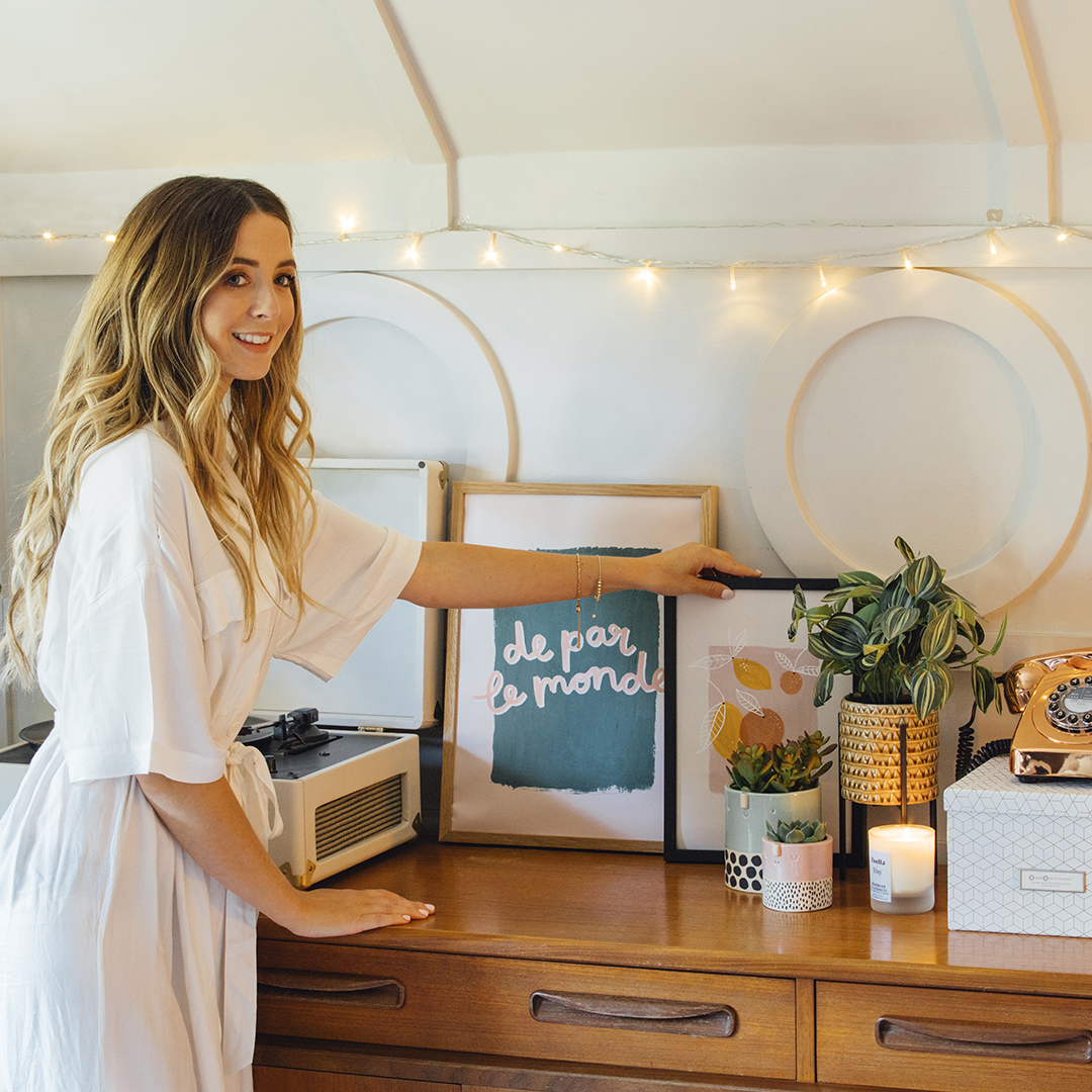Zoella's tweet photo. Us putting away all our Zoella X @Etsy collaboration purchases as they come through the post 😍 What did you get your hands on from the collection? https://t.co/ecDUj7Xrp6