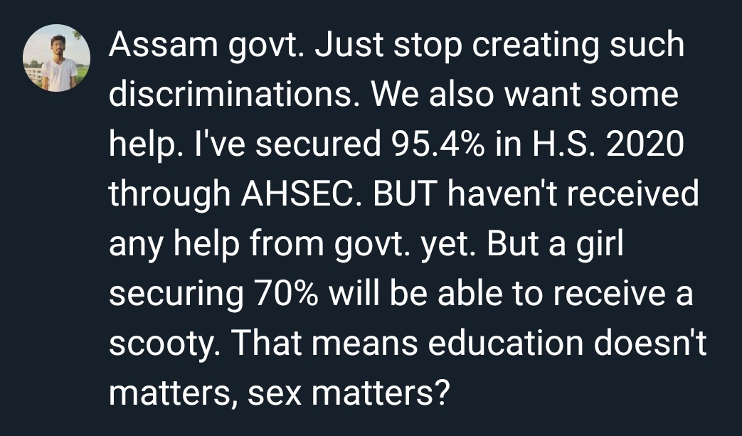 BrenjitHazarika's tweet photo. We also want some help ।
@himantabiswa
#Justiceforalldeservingstudents
#Awardaccordingtomerit
#JusticeforAHSECboys https://t.co/Kzqh7E4F22