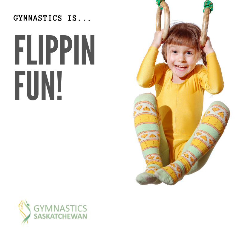 Gymnastics is #flippinfun at every level! 
.
Fall registration is now open! Contact a Gym Sask member club in your area to register today gymsask.com/directory/
#gymnastics #gymsask #fallregistration