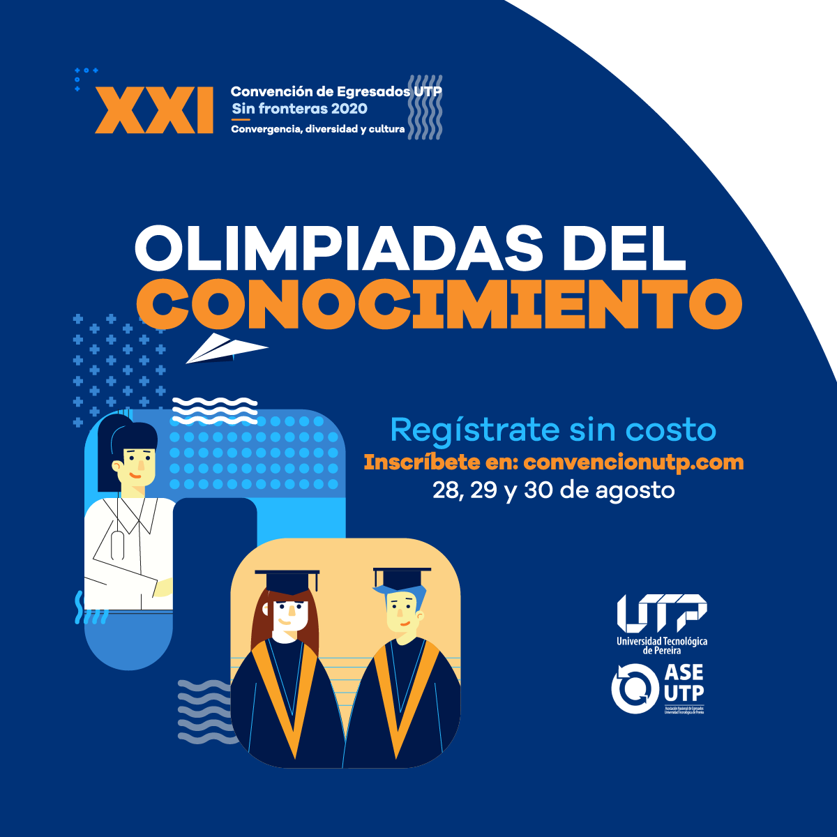 UTPereira's tweet photo. ¿Te gustan los retos? Si es así, tenemos un espacio perfecto para ti.
Pon a prueba tu espíritu competitivo en las olimpiadas del conocimiento ganará quien más sepa.
Inscríbete y participa ¡Tenemos premios para los ganadores! https://t.co/vky2tpEOGh
#EgresadosUTP #UTPereira https://t.co/mHleBdeXsE