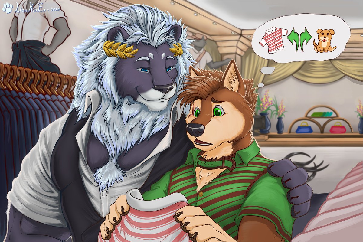 LionKinEn on X: Commission for Dionysus. - Shopping -  t.co6kF8CnjiqX t.coDqWbXxCAtJ  X