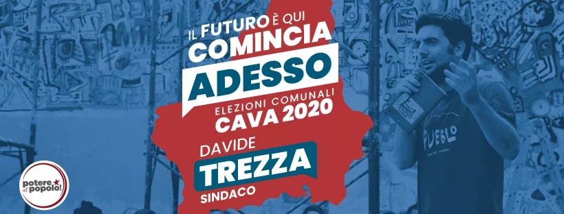 TrezzaDavide's tweet photo. Il futuro è qui. Comincia adesso!

Il 20 e 21 Settembre, alle elezioni comunali di Cava de' Tirreni, vota @potere_alpopolo! https://t.co/qPDAyOxEZt