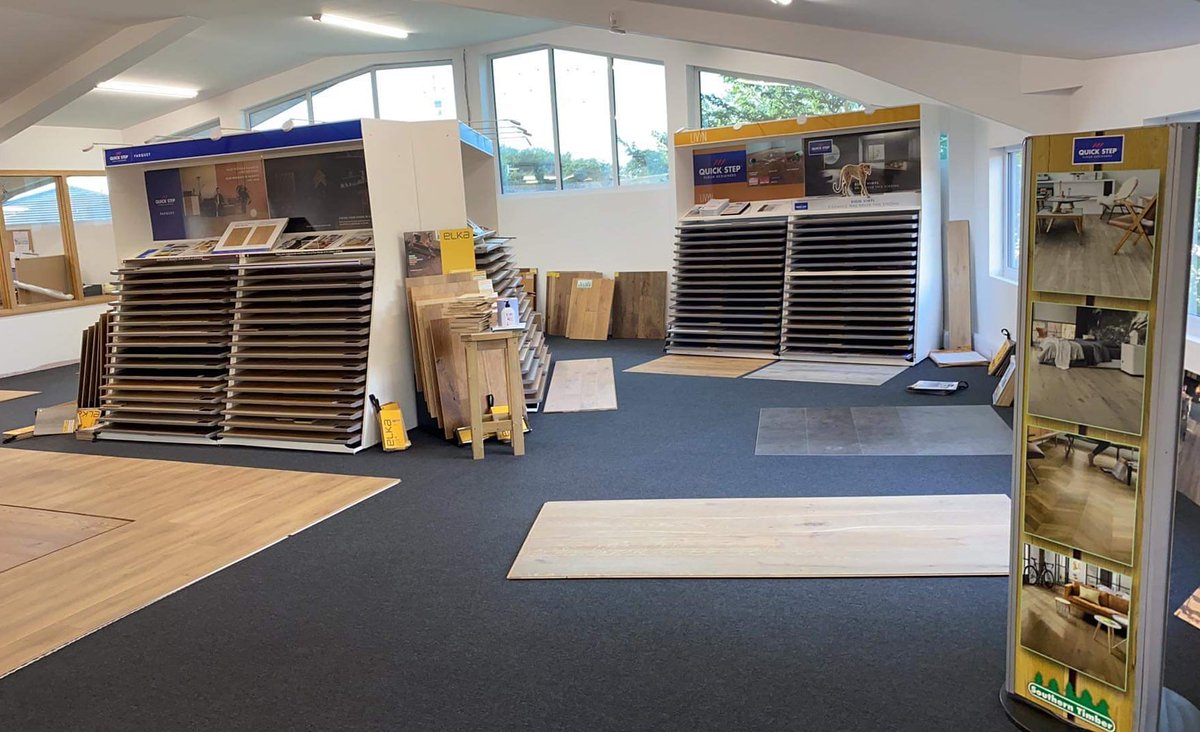 _SouthernTimber's tweet image. We are now open again on Saturday mornings!

Our team have been working hard on the new upstairs showroom this week to make it an even better destination to visit.

Check out our extensive range of competitively priced quality flooring options. 

#localbusiness #devonbusiness