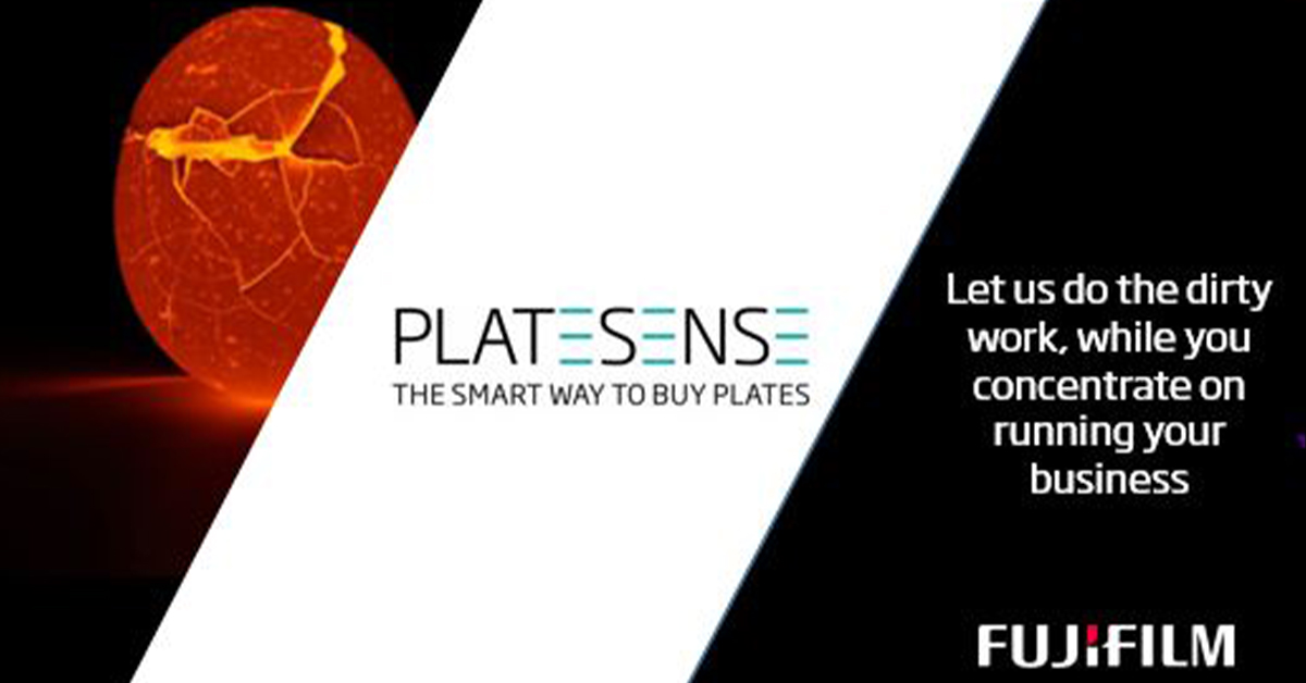 Image for the Tweet beginning: #Pre-press reborn. Platesense, available throughout