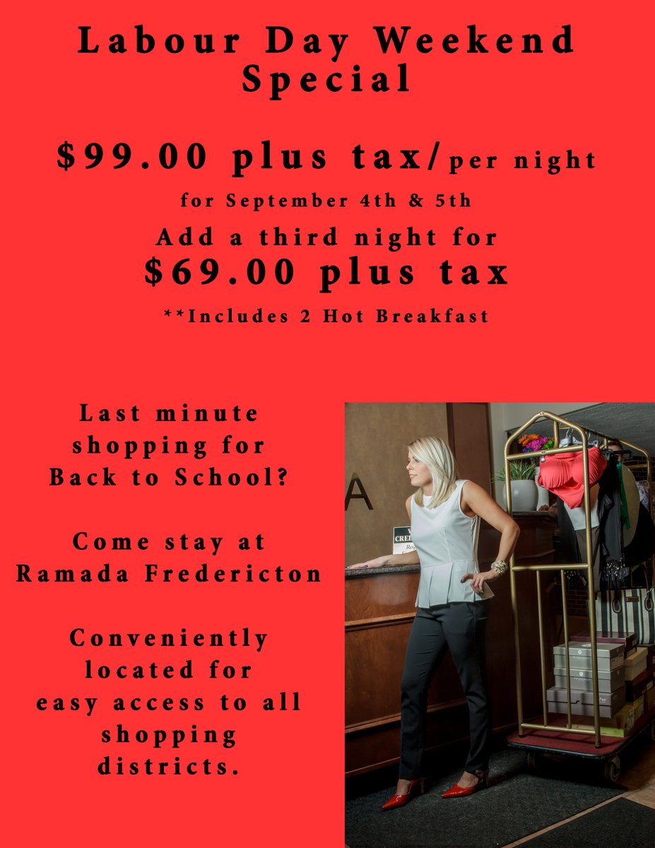 Ramada Fredericton (@ramadafred) on Twitter photo 