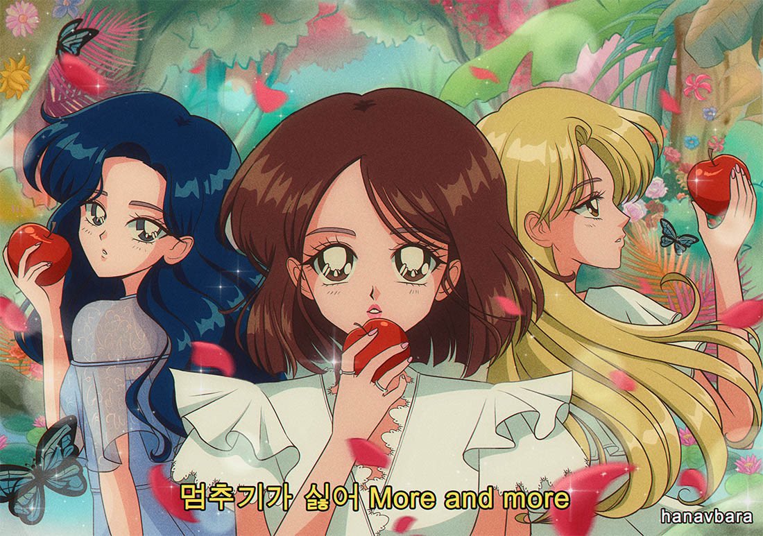 hanavbara's tweet photo. more &amp; more 🍎🦋 #TWICE https://t.co/dscBURroLI
