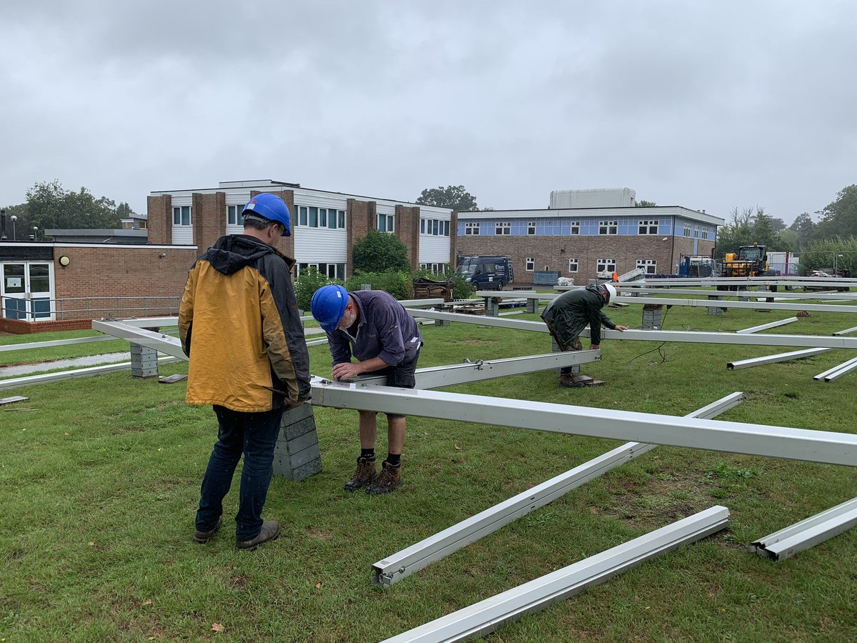 TTTentsLtd's tweet photo. Started in the rain, finished (almost) in the sun. Another #tt_tents structure up for Forest Hall School to help them get ready for kids returning to school next month. 

sales@tttents.co.uk https://t.co/v9Zas1RPZM. 

#backtoschool #socialdistancing #temporarystructures https://t.co/1c1ycjtt4o
