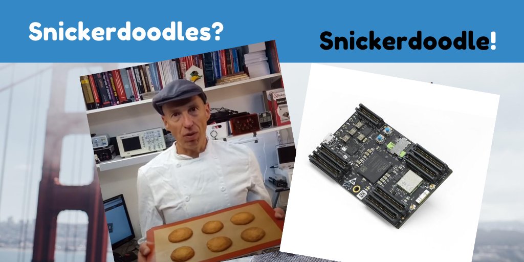 ElektorDE's tweet photo. Wer kennt sie nicht, die "Snickerdoodles" zu Deutsch: Kekse. Ob @krtkl_inc. sich da ein Vorbild an #RasbperryPi genommen hat? Wie auch immer, wichtig ist immer was drin steckt. 🖥️ https://t.co/TuK6yK1D36 #stayelektorized #snickerdoodles #microboards #electronics #embedded https://t.co/nhbG6X9QEc