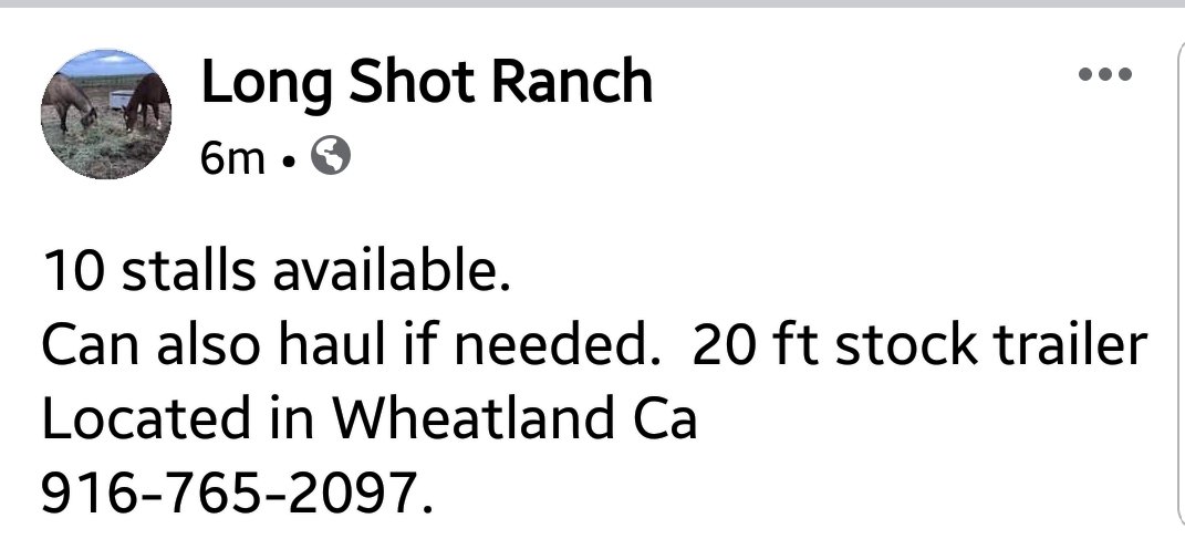  #LNULightningComplex #Horses  #Animals  #CaliforniaPost   http://www.facebook.com/groups/227258391947238/permalink/227944158545328 #SolanoCounty  #NapaCounty  #SonomaCounty  #YoloCounty  #LakeCounty  #Equine  #DAT  #Evacuations  #Vacaville