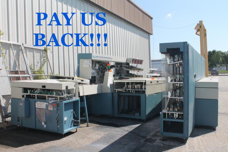 TaiChi_John's tweet photo. PAY US BACK! Postmaster Louis DeJoy needs to pay American taxpayers for all the USPS equipment he destroyed. - #TrumpLies #Trumpdemic #TrumpVirus #TrumpScam #TrumpCrimeFamily #IMPOTUS #DeJoyMustGo #TrumpUSPS #TrumpMail #SaveTheUSPS #DeJoyForPrison https://t.co/XQcIzUzA9U