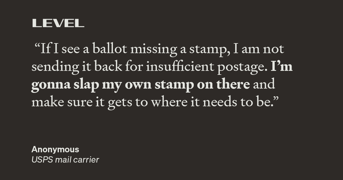 In addition to going into their own community to make sure boxes are properly labeled, the USPS worker keeps stamps in their mail truck on their route.And they’re determined to make sure ballots get counted on election day.Full story:  http://read.medium.com/5mblR04&nbsp;