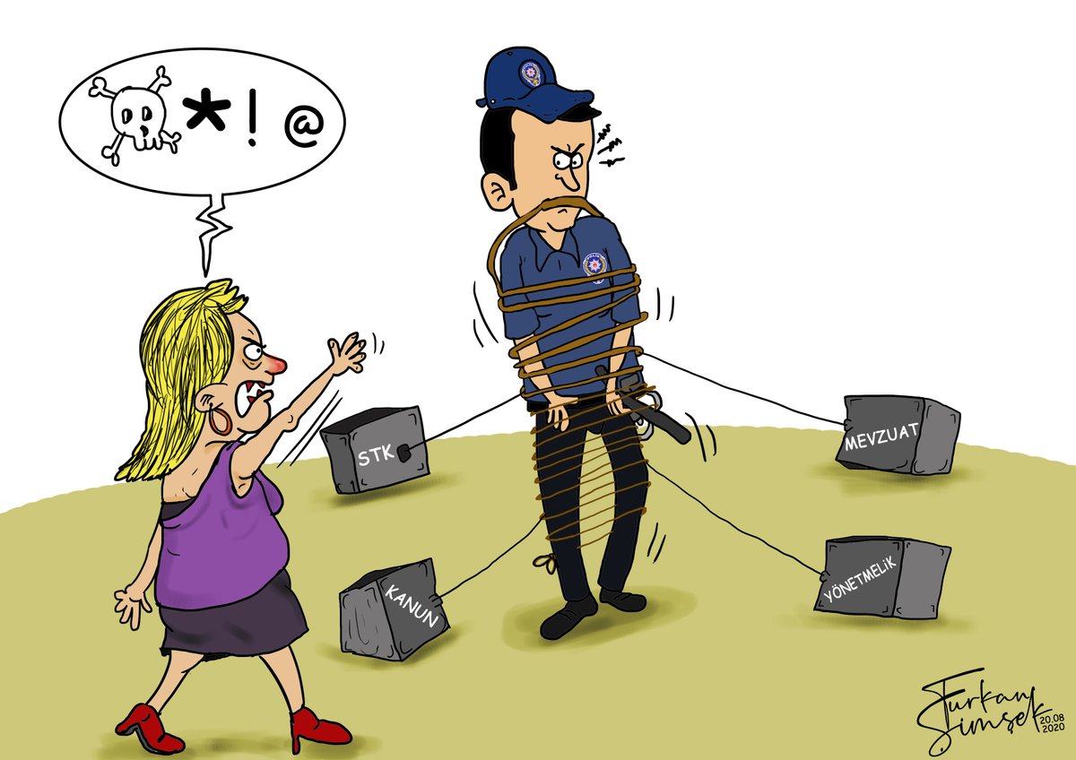 Türkiye'de polis olmak... 
#PolisiminYanındayım