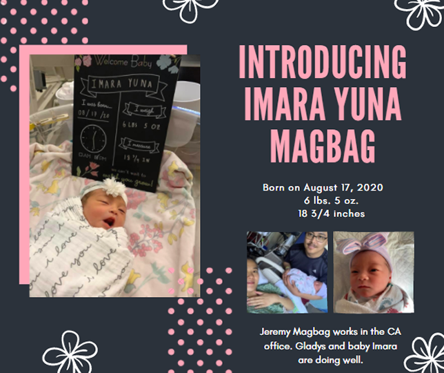 WrightEngineers's tweet photo. Congratulations Jeremy and Gladys. Imara is a beautiful baby girl!

#teamwright #wrightengineers https://t.co/WxRHTeSIYL