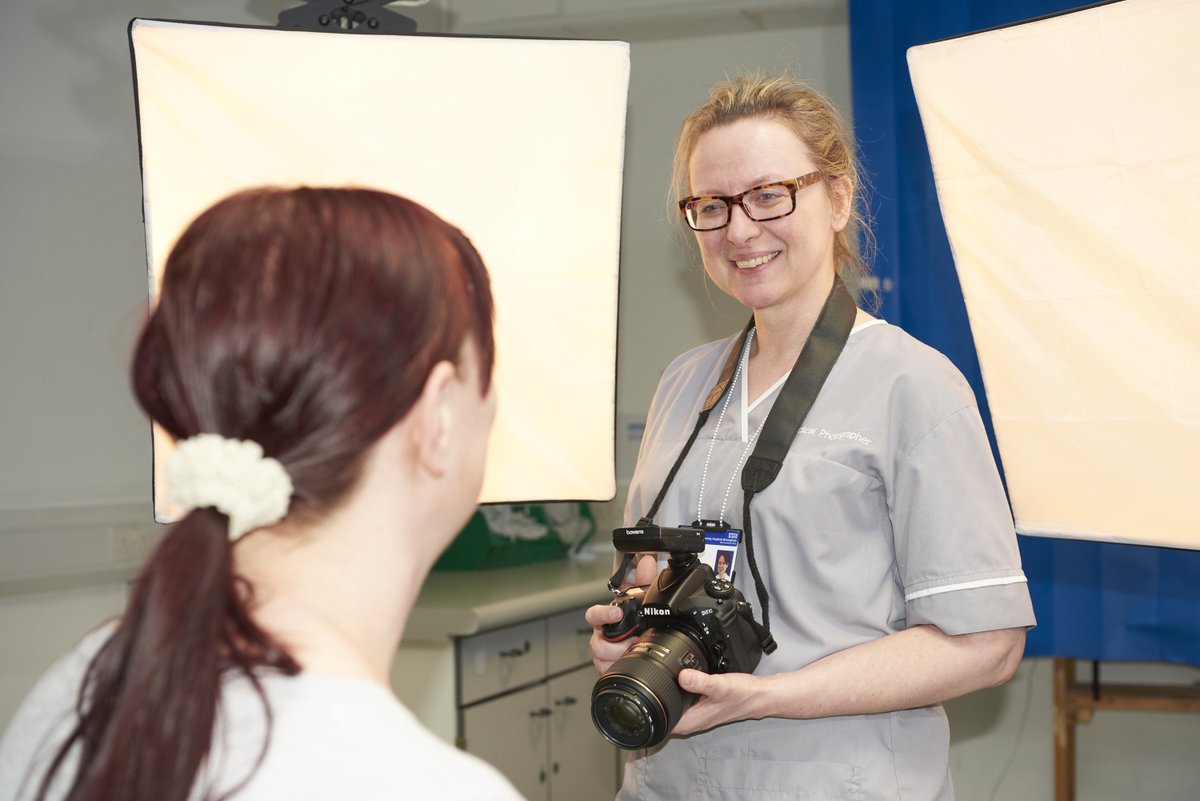 uhbtrust's tweet photo. Today is #WorldPhotographyDay. and we'd like to take this opportunity to celebrate our  medical photographers. They capture the clinical conditions presented by our patients and their images are used for diagnosis and recording a condition during the stages of treatment. https://t.co/YdcYupZvn8