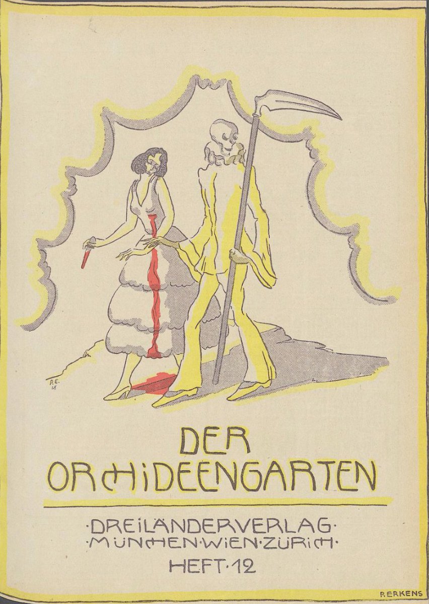 The ever-excellent archives of the University of Heidelberg have full scans of Der Orchideengarten:   http://digi.ub.uni-heidelberg.de/diglit/orchideengarten …… Do take a look if you have the time, and do explore their collection of other Weimar titles.More stories another time...