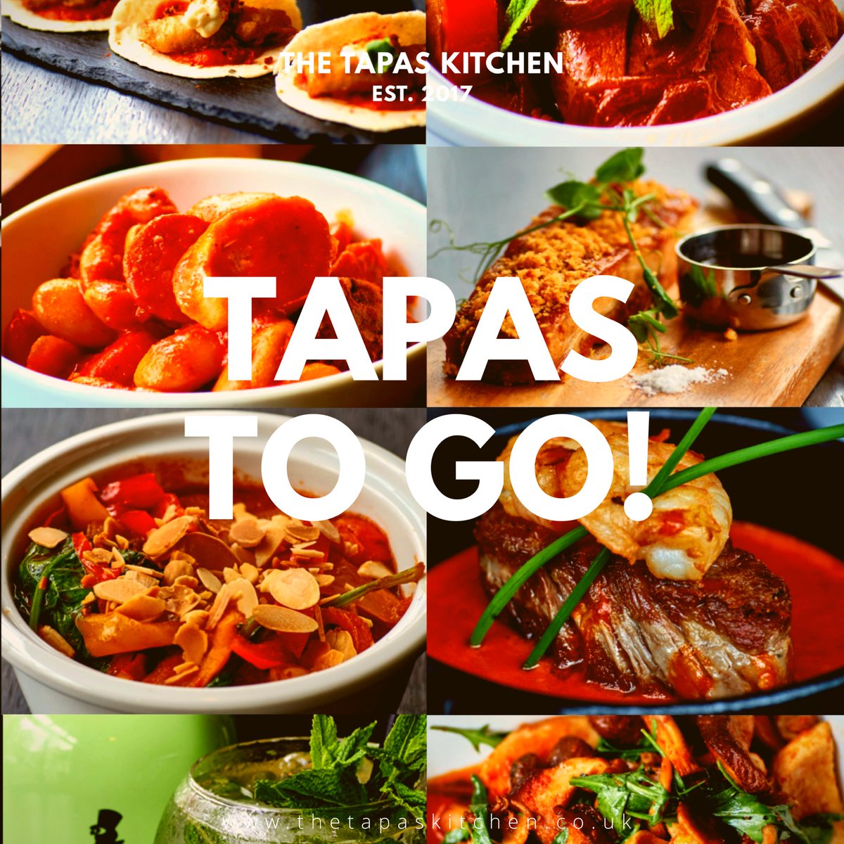 TTK_WK's tweet photo. Tapas To Go! Preorder and collect award winning tapas to enjoy at home. Available Thursday - Saturday, order via https://t.co/0fXimpAplH or alternatively you can always call us directly 0151 625 8111 #tapas #tapaskitchen #wirral #westkirby #tapastogo https://t.co/YYQWYtfBOw