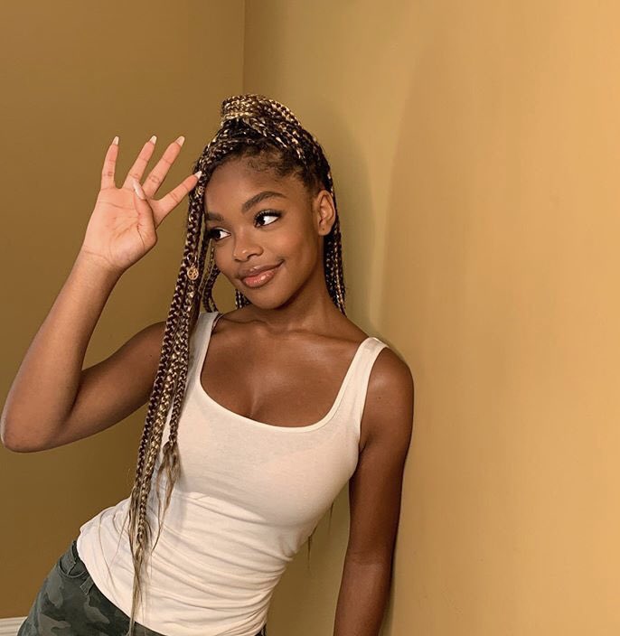 mefeater's tweet photo. Marsai Martin is a Queen 👑 https://t.co/c5Nvf4STpK