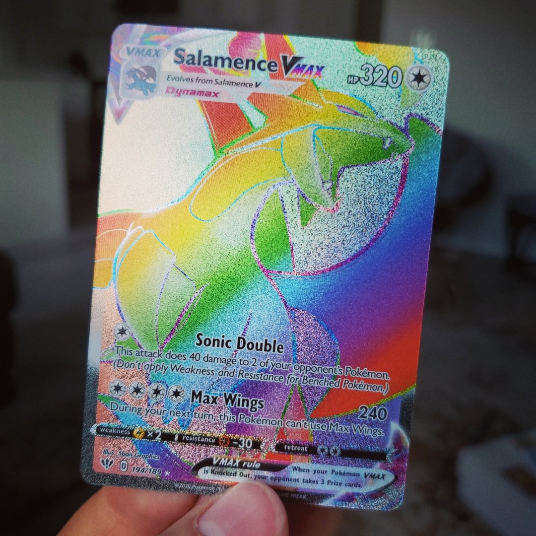 CouplePoke's tweet photo. And the amazing pulls keep on coming!!! We are really enjoying this new set!!
#pokemon #tcg #salamance #awesomepulls #pokecouple #darknessablaze https://t.co/aZdLAmV71s