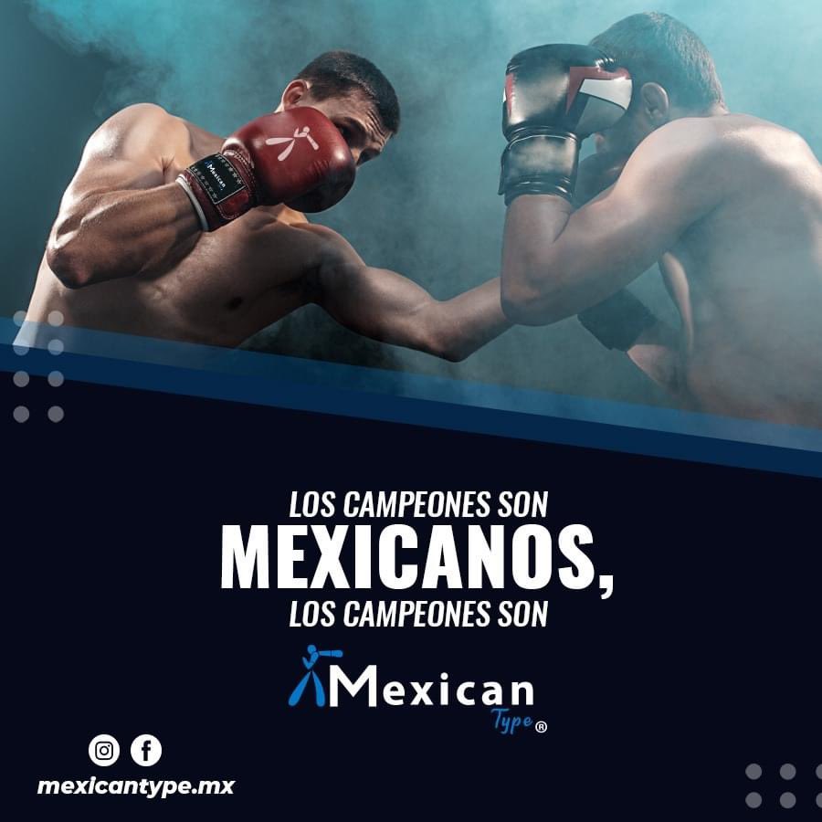 mexican_type's tweet photo. Porque los mexicanos tenemos casta de campeones, en Mexican Type hacemos productos de campeonato 100% mexicano.🥊🥊
#SomosLosCampeones #MexicanType #Boxeo #Box https://t.co/qcQrCHRFt2