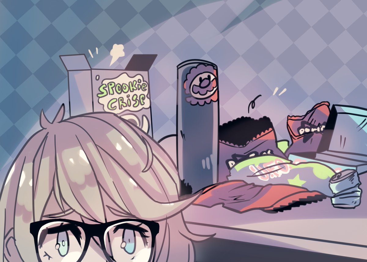 CRC_Luna's tweet image. So that's how bad it's been. But it's about to get worse, because...I'm running out of snacks.