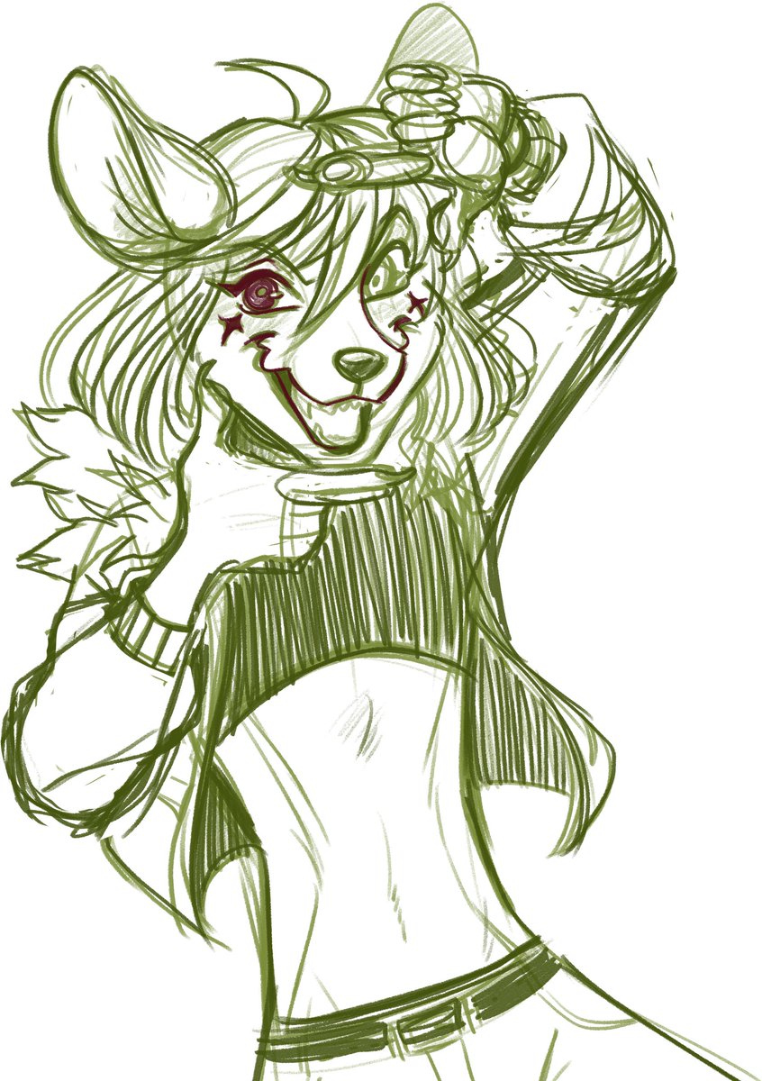 Snorechu's tweet image. A wip I made back in January for @_melloque but never finished 🥺 I'd still like to finish it but it's one of those I'd rather start over. I was not happy with the line work at the time but learned a lot since then!