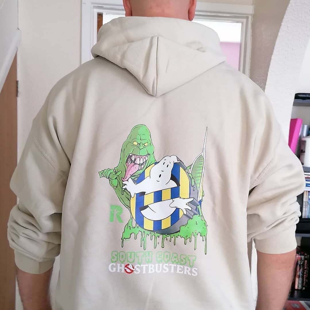 SCGhostbusters's tweet image. South Coast Ghostbusters hoodies are available now - just £30 with all profits going to the Rowans Hospice.
#ghostbusters #charity #hoodie #ghostbustersafterlife