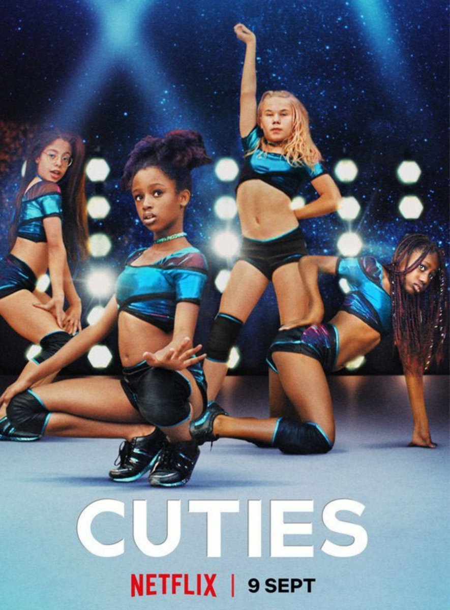 DouglasSec_'s tweet photo. Yo, I thought this was fake what the fuck you doing @netflix having 11 year olds in skimpy clothing NOT FUCKING RIGHT https://t.co/JEZRDeS9xz