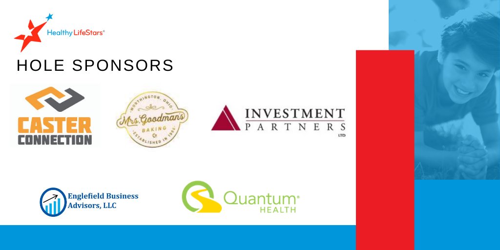 Thank you to all of our hole sponsors!  Your support is helping us raise a healthier generation of kids! ❤️💙