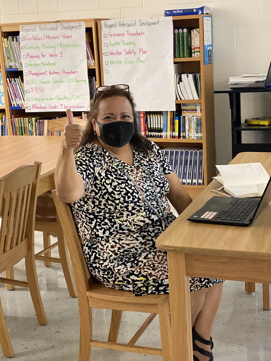 csanchez8254's tweet photo. We love our @Winston_ES teachers! Thank you, Ms. Norma Garza and Ms. Castillo for engaging in our small group PD.
#AlwaysReadytoLearn #LearningNeverStops @RRivasEISD @AnaCantuEISD @tsalinas11 @DrH_OnTheEdge https://t.co/NA1Apwktcs