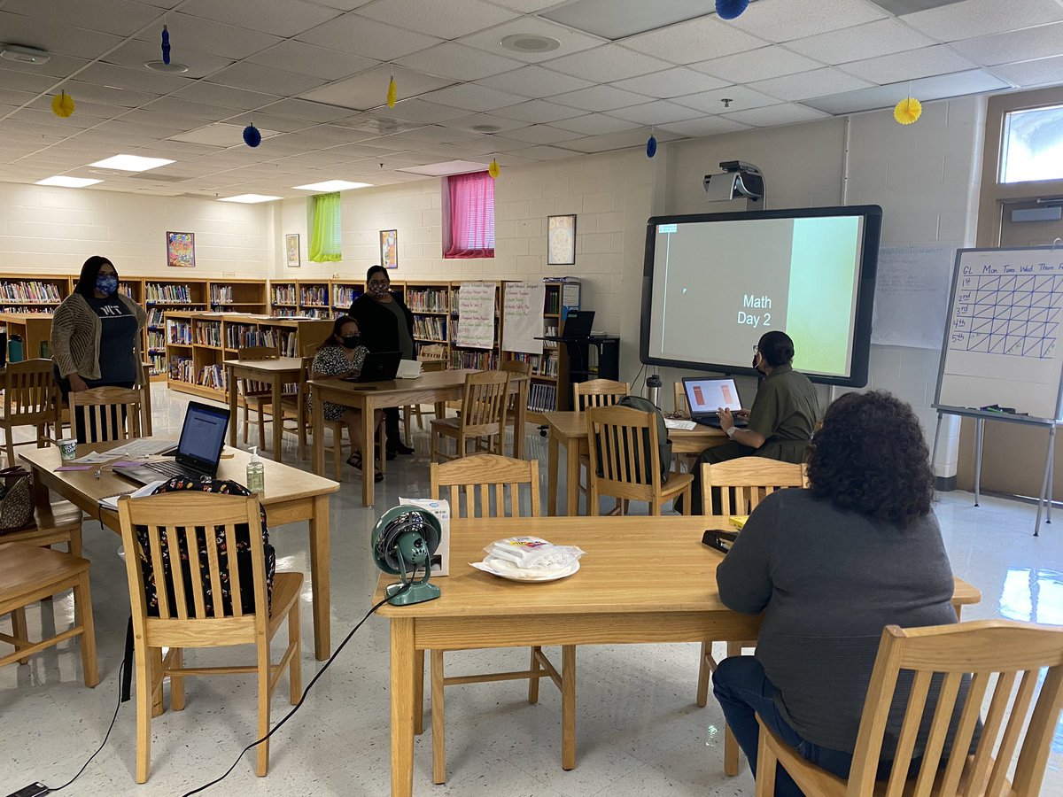 csanchez8254's tweet photo. We love our @Winston_ES teachers! Thank you, Ms. Norma Garza and Ms. Castillo for engaging in our small group PD.
#AlwaysReadytoLearn #LearningNeverStops @RRivasEISD @AnaCantuEISD @tsalinas11 @DrH_OnTheEdge https://t.co/NA1Apwktcs