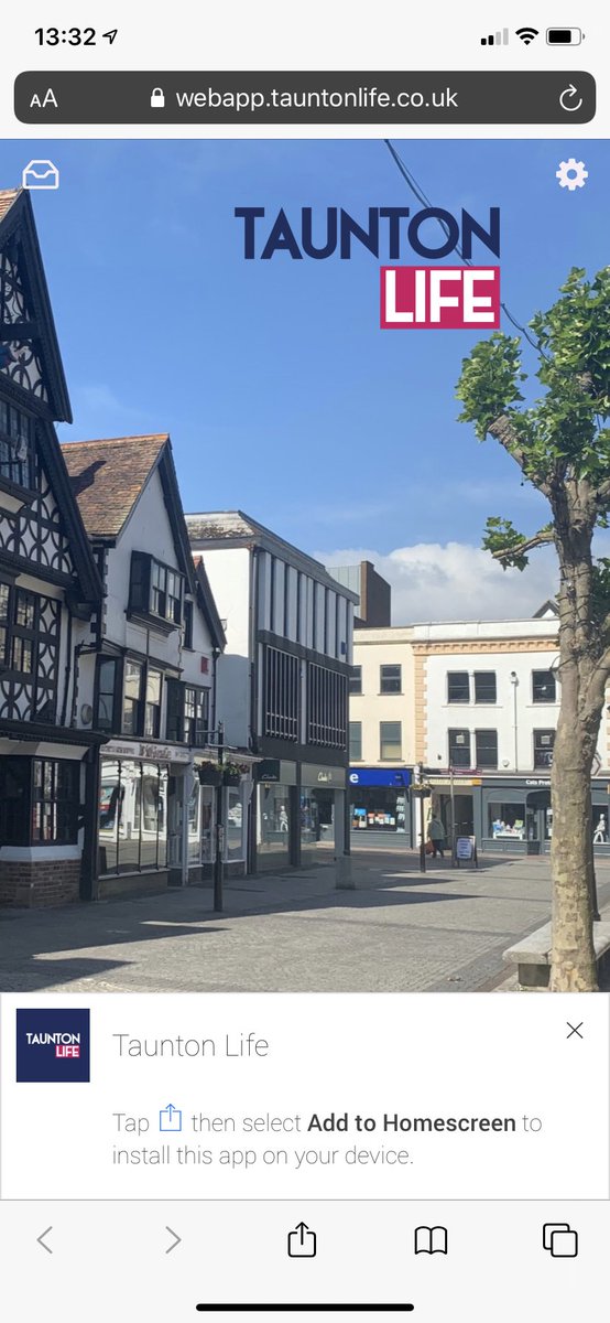 LifeTaunton's tweet photo. Hello again @somersethour - I meant to add that...did you know we also make websites and Apps for other businesses? Drop us an email -  marketing@tauntonlife.co.uk 

YaaaY! #somersethour https://t.co/Gl1U2eKpot
