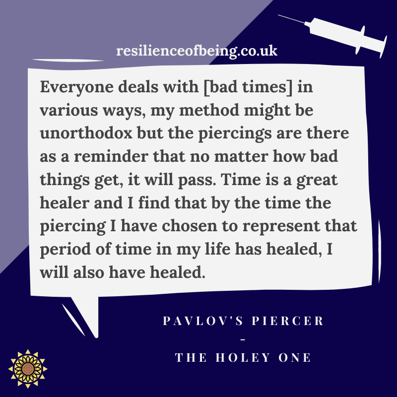 robanthology's tweet photo. The day before the release of the anthology, I am sharing a snippet from a writer known as The Holey One, sharing how his relationship with his body has evolved with the piercings and modifications he has collected over time.
Buy the anthology to read the whole story! #bodyimage https://t.co/bSfpfPt6a1